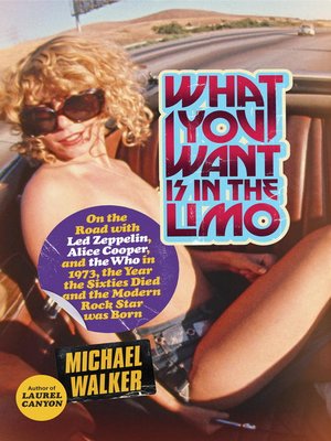 cover image of What You Want Is in the Limo
